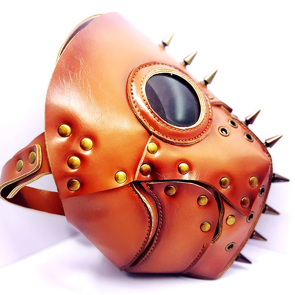 Steampunk Plague Doctor Mask - PU Leather Halloween Cosplay