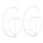 Hanging Wig Stand 2 Pack - Collapsible Holder for Styling