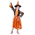 Pumpkin Witch Costume for Girls - Polyester Halloween Dress