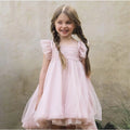 Butterfly Wings Sleeveless Dress - Lightweight Chiffon