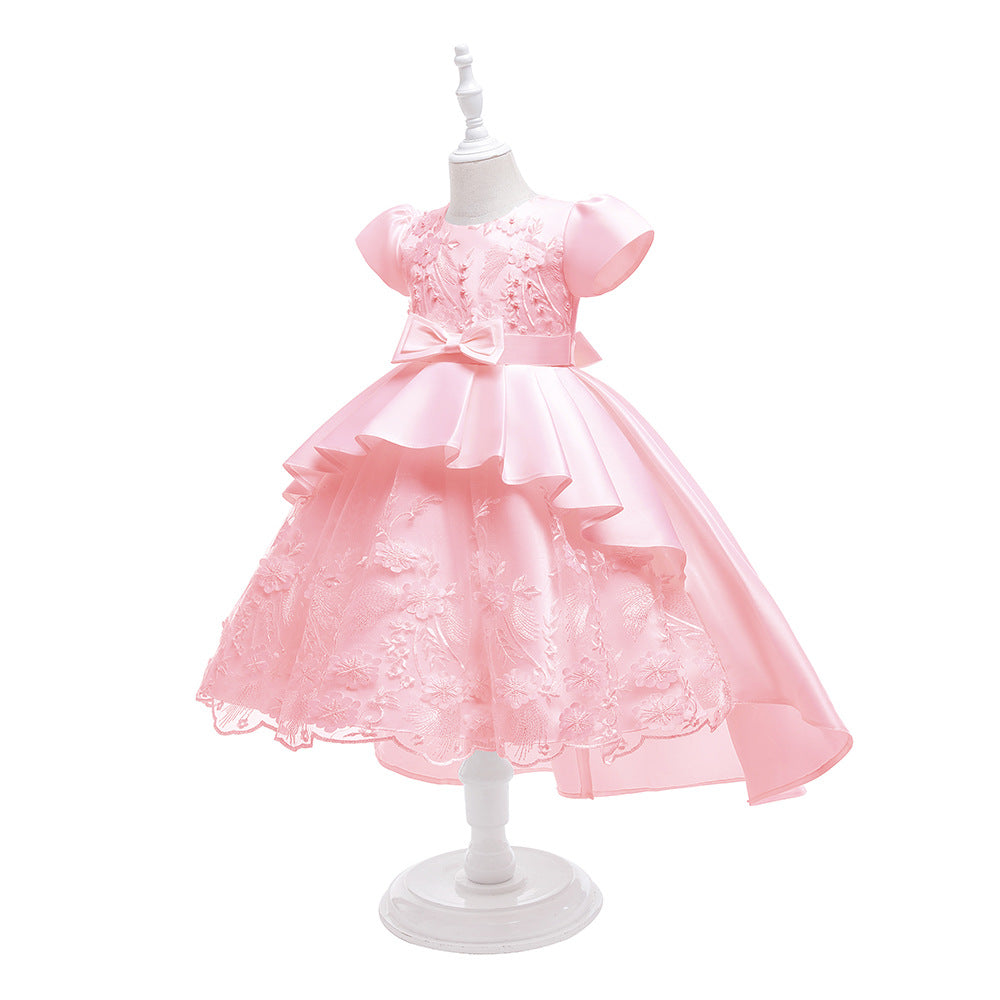 Girls' Tulle Tutu Skirt - Trailing Net Gauze, Polyester