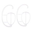 Hanging Wig Stand 2 Pack - Collapsible Holder for Styling