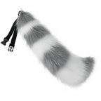 Striped Fox Tail Cosplay Accessory - Anime Convention Prop