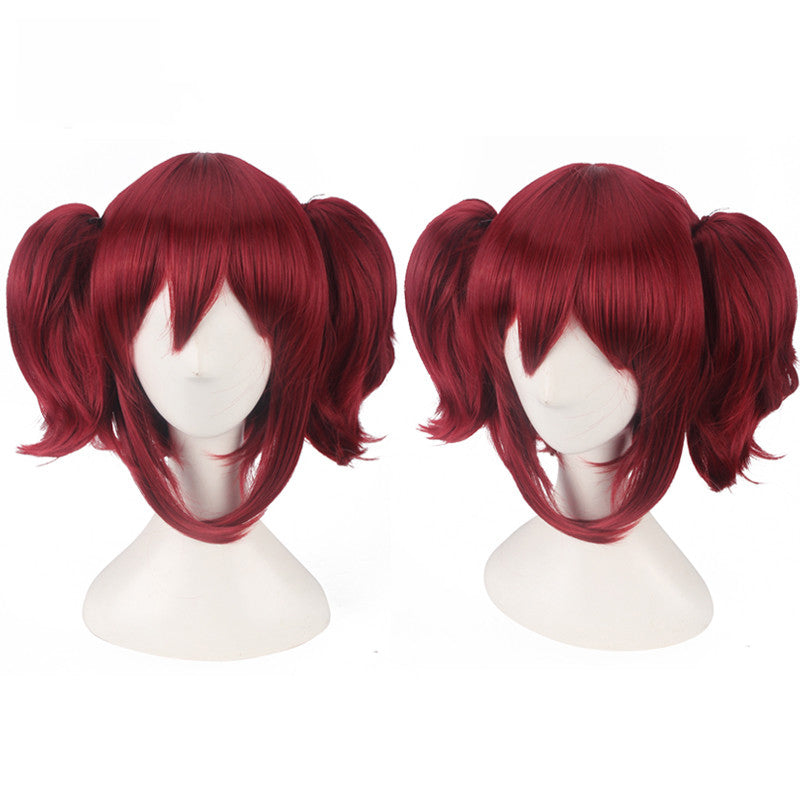 Split-Style Anime Cosplay Wig - Detailed Costume Hairpiece