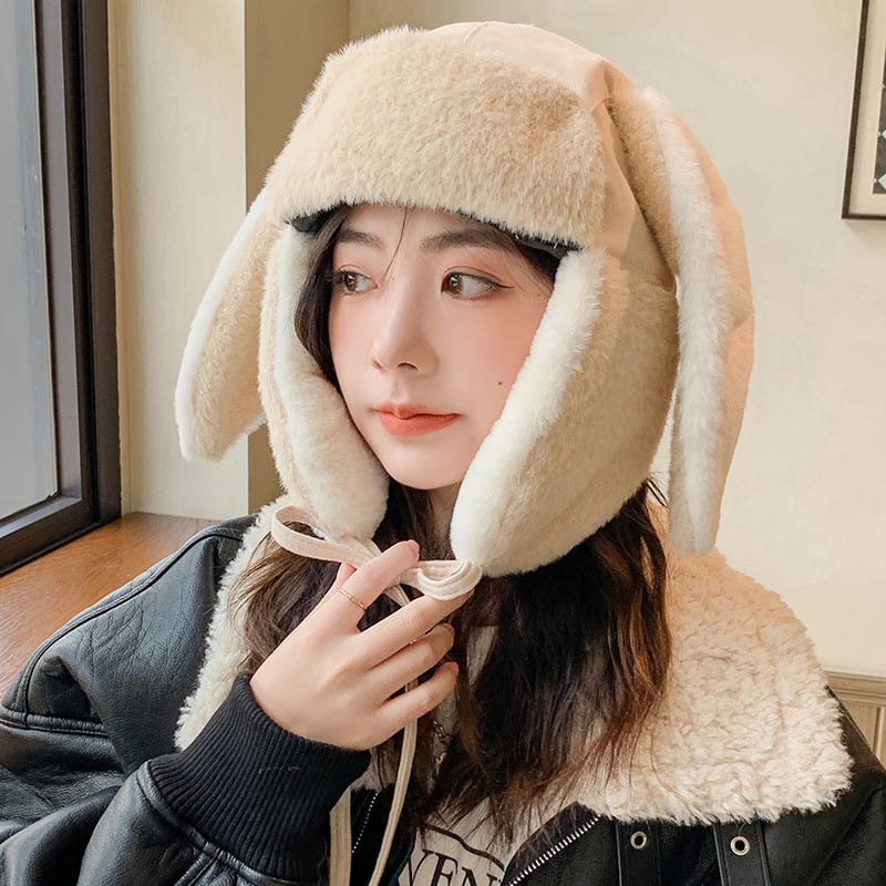 Cat Ear Leifeng Riding Hat - Cute Dome Style for Women