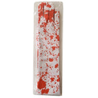 Blood Graphic Long Gloves - Cotton Masquerade Accessory