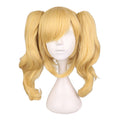 Anime Blonde Wig Headgear - front view