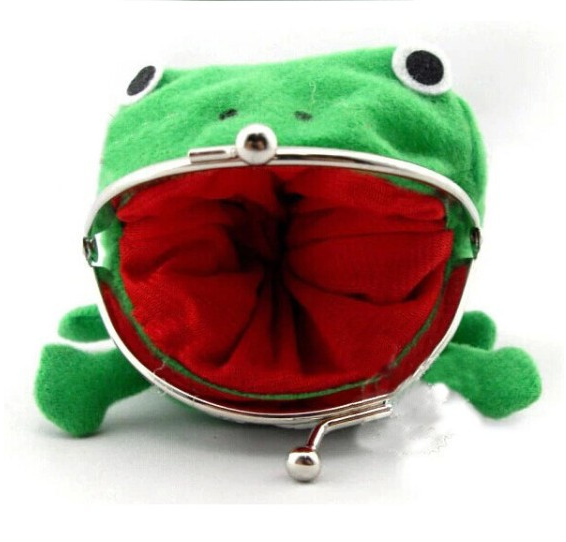 Anime Frog Coin Purse - detail view
