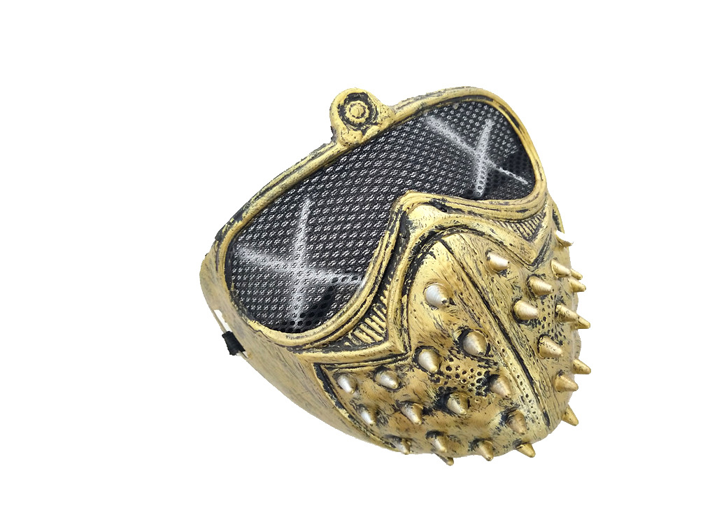 Anime Spike Mask - styled view