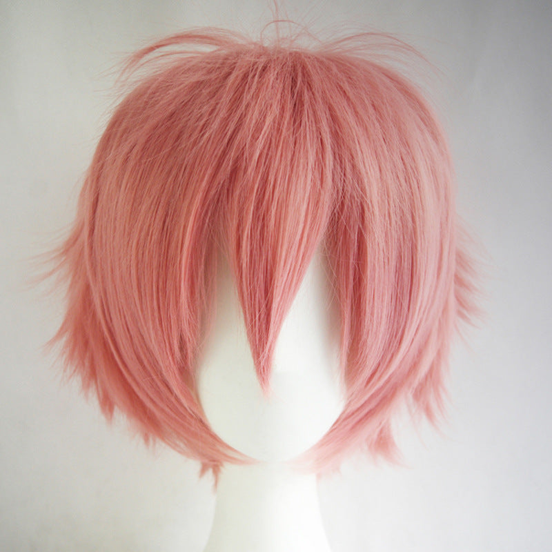 Short Curly Cosplay Wig - Anime Character & Party Style
