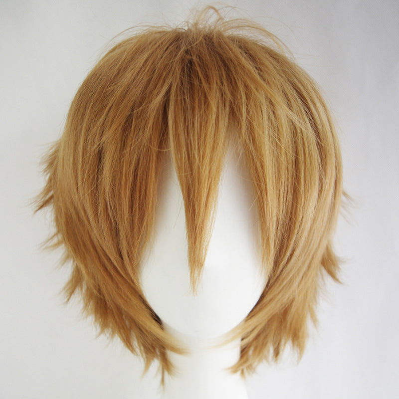 Short Straight Anime Cosplay Wig - Party & Everyday Wear