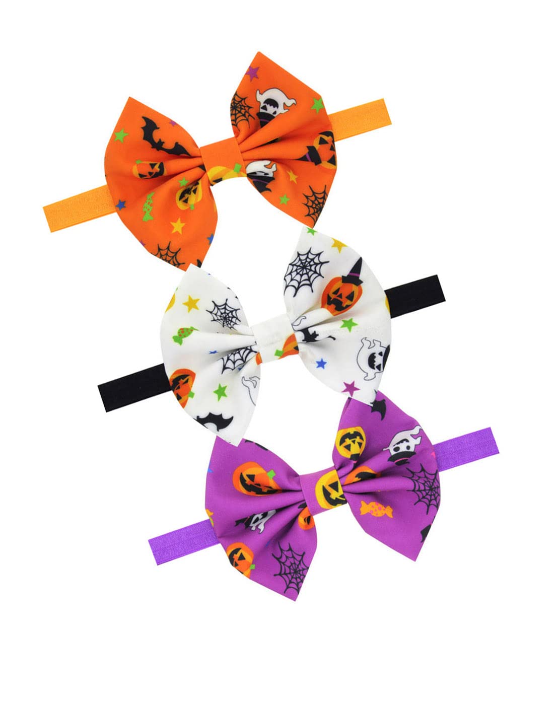 Baby Halloween Turban Headband - Pumpkin Bow Headwear