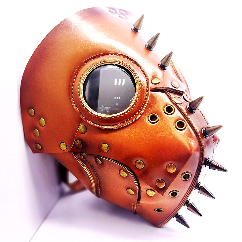 Steampunk Plague Doctor Mask - PU Leather Halloween Cosplay