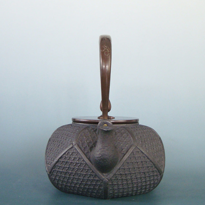 Cast Iron Teapot Craftsmanship - Iron Teapot - front view