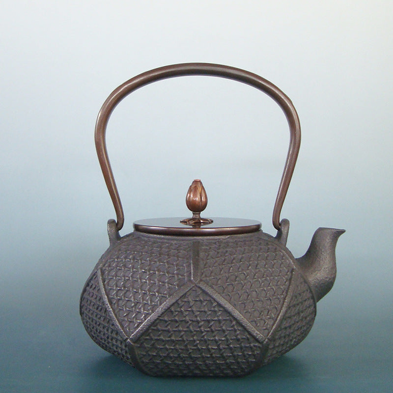 Cast Iron Teapot Craftsmanship - Iron Teapot - detail view