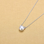 Cat Ear Pearl Choker Necklace - front view