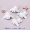 Creative Ceramic Dog Chopstick Rest and Pen Holder - styled view