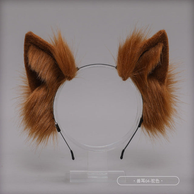 Cute Cat Ear and Tail Cosplay Accessories Set - alternate angle