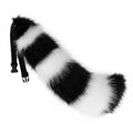 Striped Fox Tail Cosplay Accessory - Anime Convention Prop
