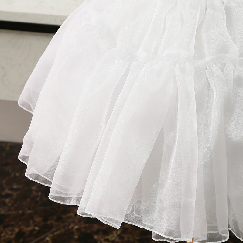 Lolita Skirt With Tulle Underskirt - Soft Daily Wear Style