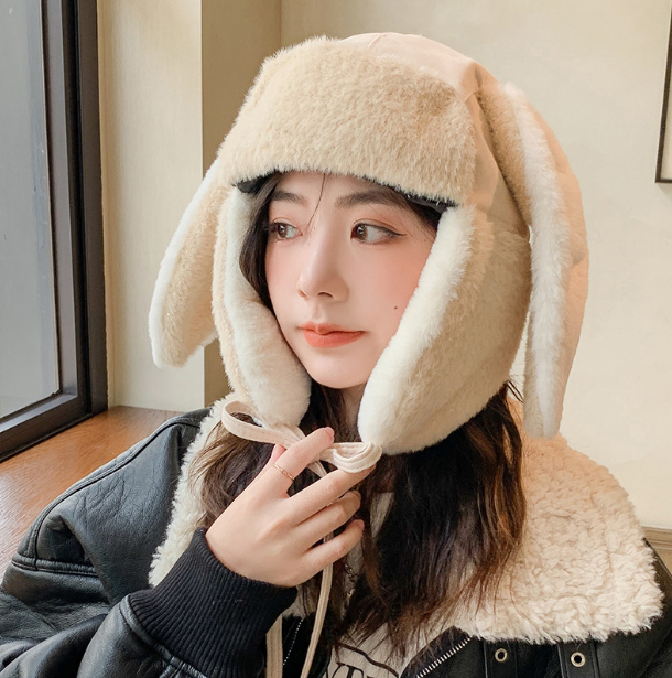 Cat Ear Leifeng Riding Hat - Cute Dome Style for Women
