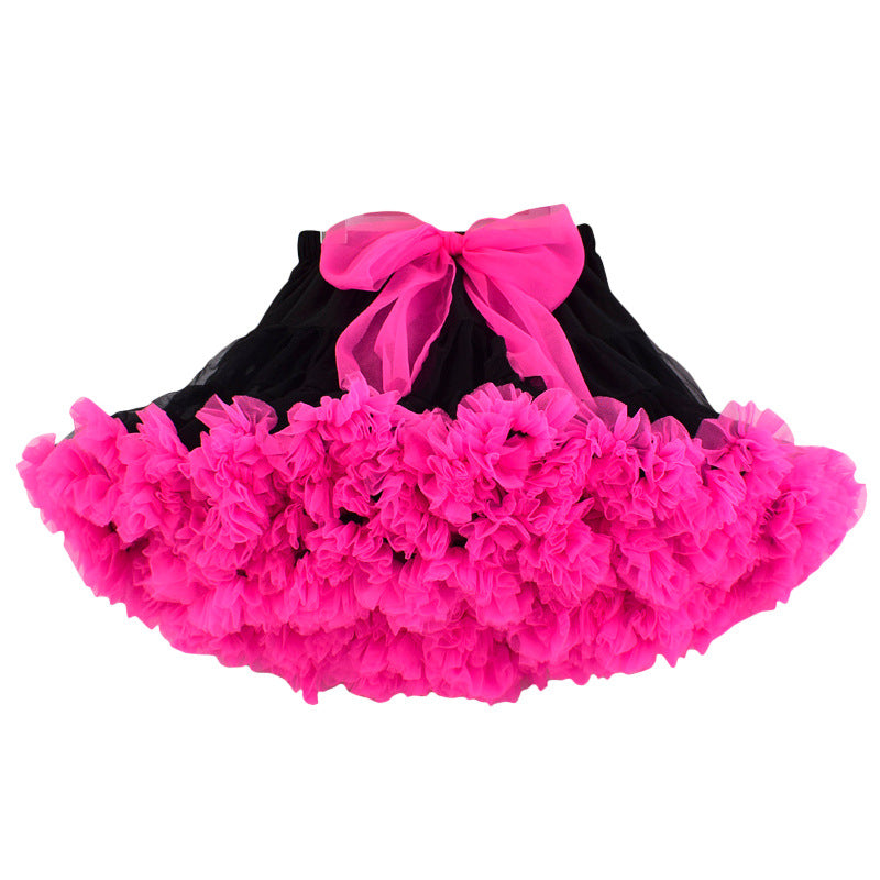 Girls Princess Tutu Skirt - Polyester Dress-Up & Party Wear