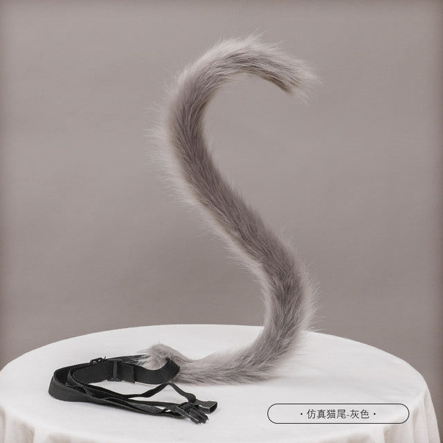 Cute Cat Ear and Tail Cosplay Accessories Set