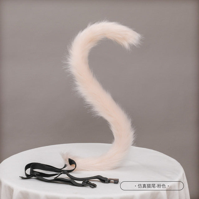 Cute Cat Ear and Tail Cosplay Accessories Set
