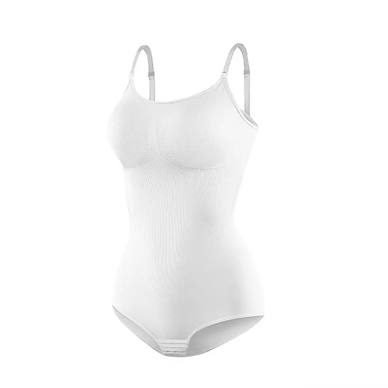 Sculpting Corset Bodysuit - Breathable Nylon-Spandex Blend