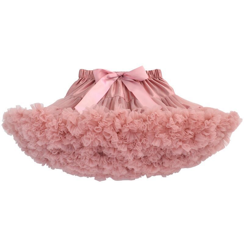 Girls Princess Tutu Skirt - Polyester Dress-Up & Party Wear