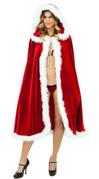 Christmas Cape Cloak - Festive Holiday Costume Accessory