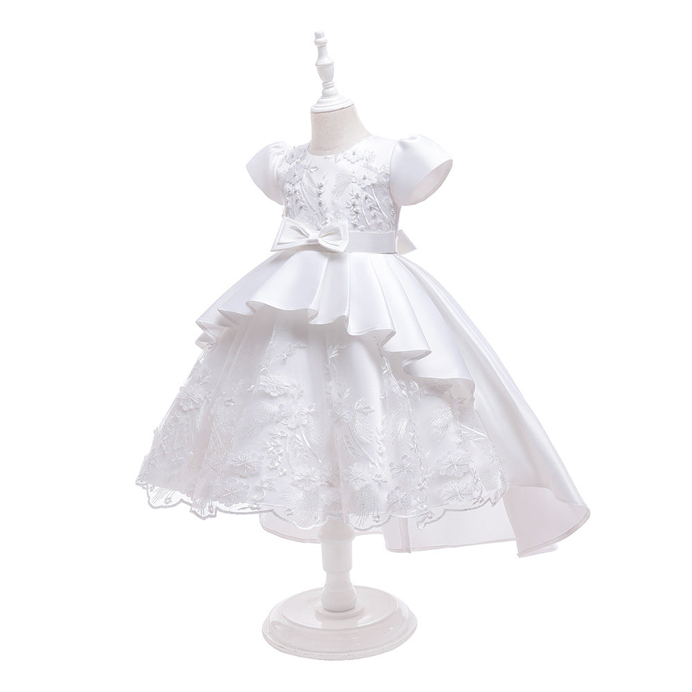 Girls' Tulle Tutu Skirt - Trailing Net Gauze, Polyester