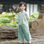 Boys' Traditional Hanfu Outfit - Chinese Style Performance Wear