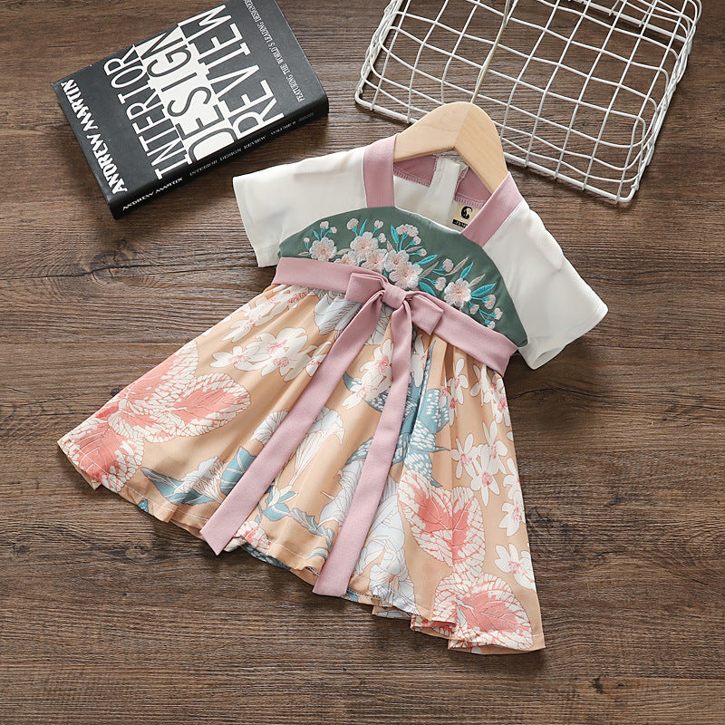 Baby Hanfu Dress - Soft Cotton Chinese Traditional Outfit