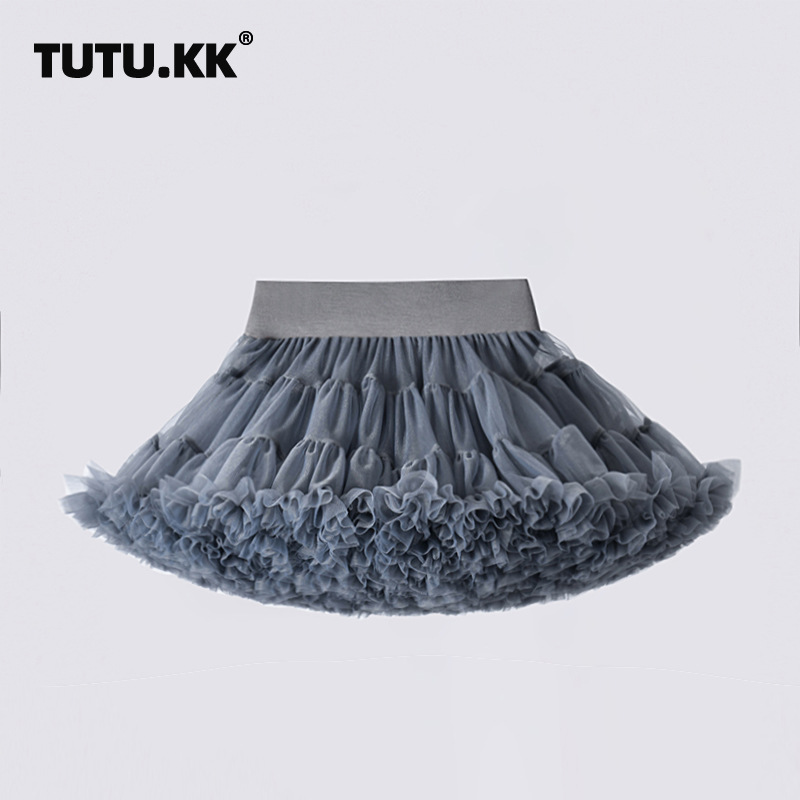 Girls Princess Tutu Skirt - Polyester Dress-Up & Party Wear