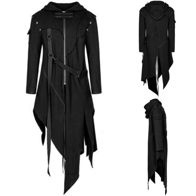 Men's Pirate Steampunk Costume Jacket - Swallowtail Cosplay