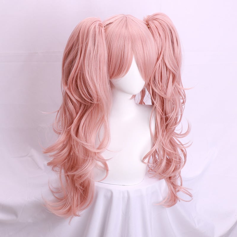 Double Tiger Mouth Clip Ponytail Character Wig - detail view