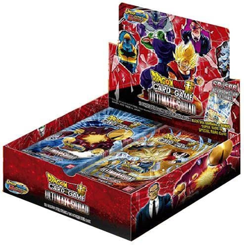 Dragon Ball Super Card Game Ultimate Squad Booster Box - detail view