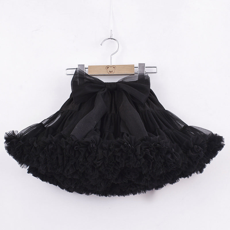 Girls Princess Tutu Skirt - Polyester Dress-Up & Party Wear