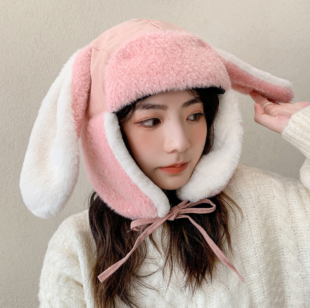 Cat Ear Leifeng Riding Hat - Cute Dome Style for Women