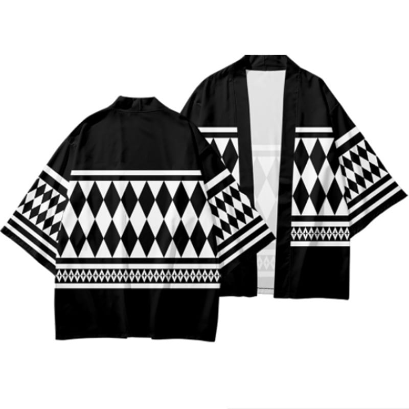 Anime Print Short Sleeve Pajama Set - Unisex Loungewear