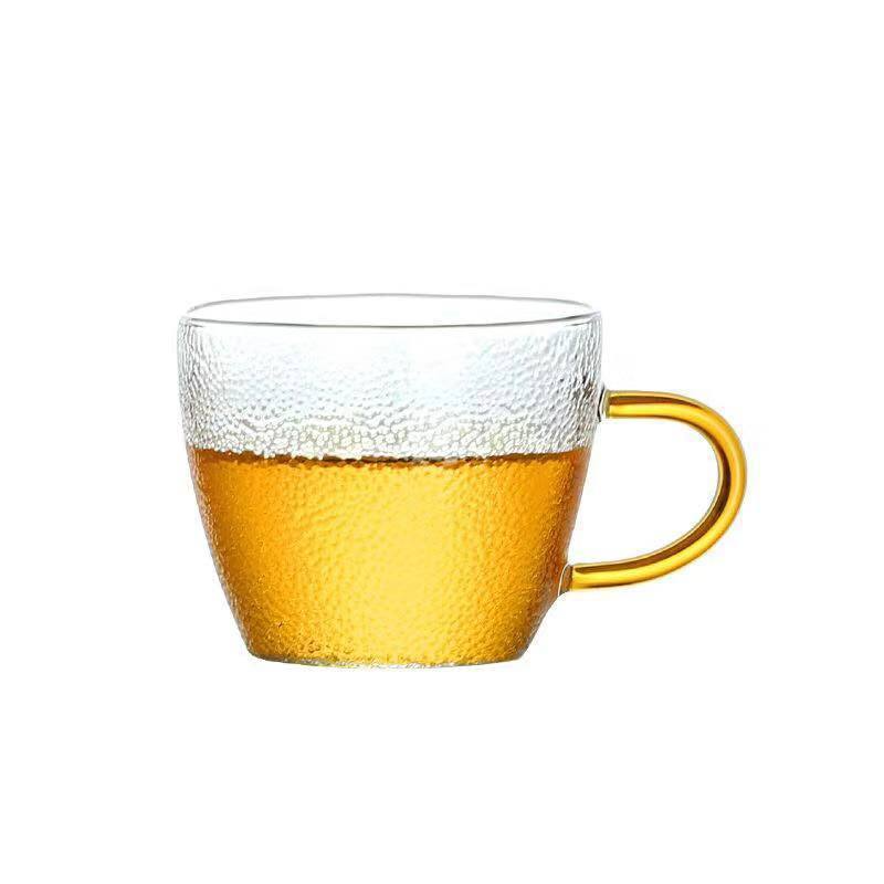 Electric Ceramic Tea Set with Glass Kettle - back view