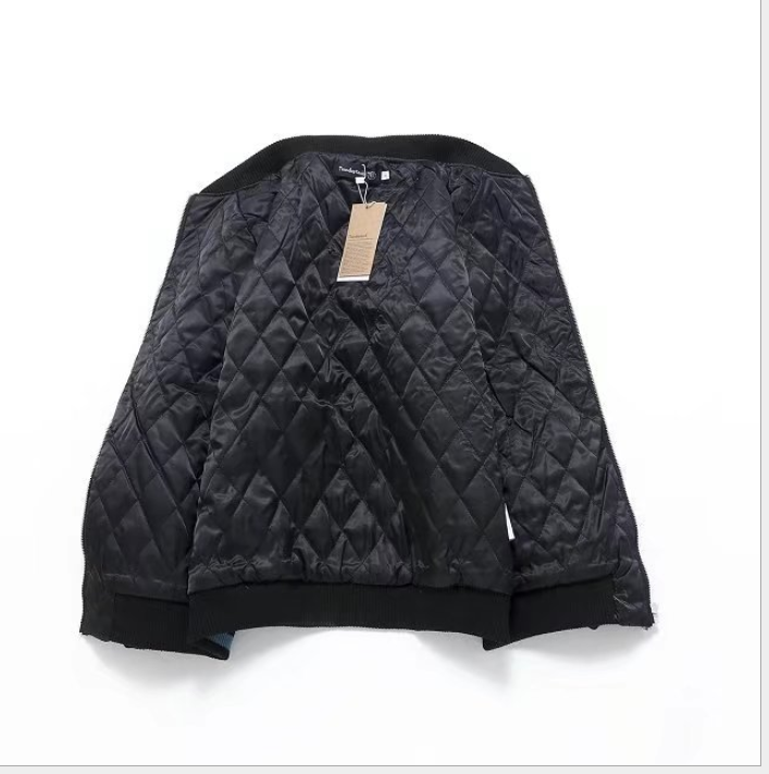 Embroidered Koi Short Baseball Jacket - alternate angle
