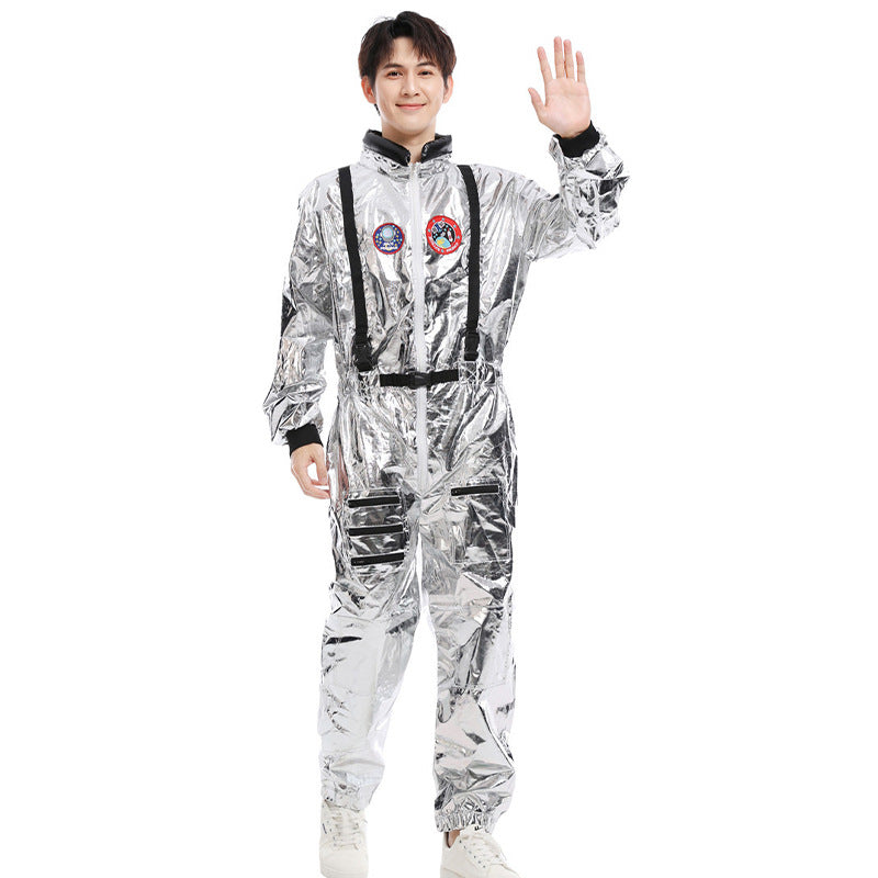 Adult Astronaut Pilot Costume - Unisex Cosplay Outfit Set