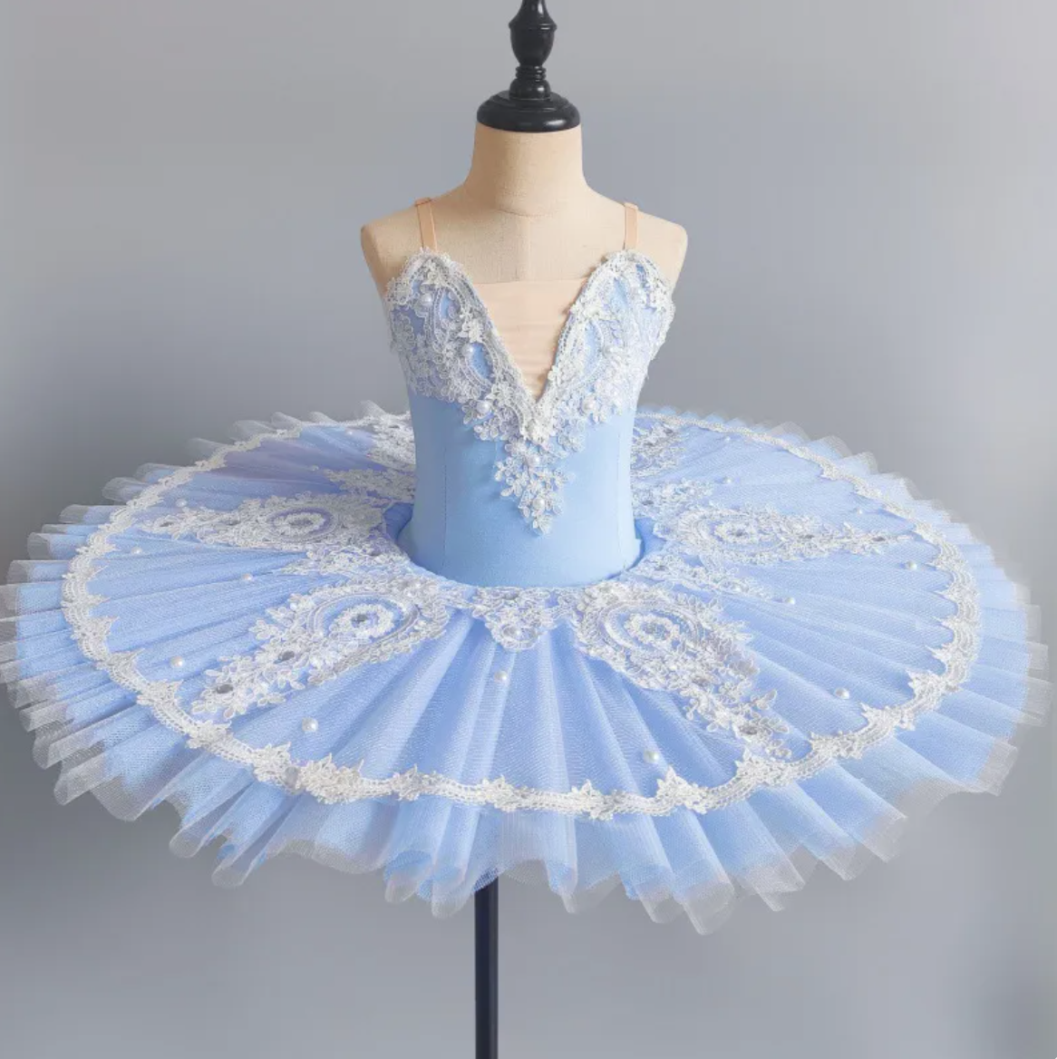 Girls Tulle Ballet Tutu Dress - Lightweight Recital Wear