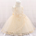 Kids Princess Dress With Pettiskirt - Cotton Blend Costume