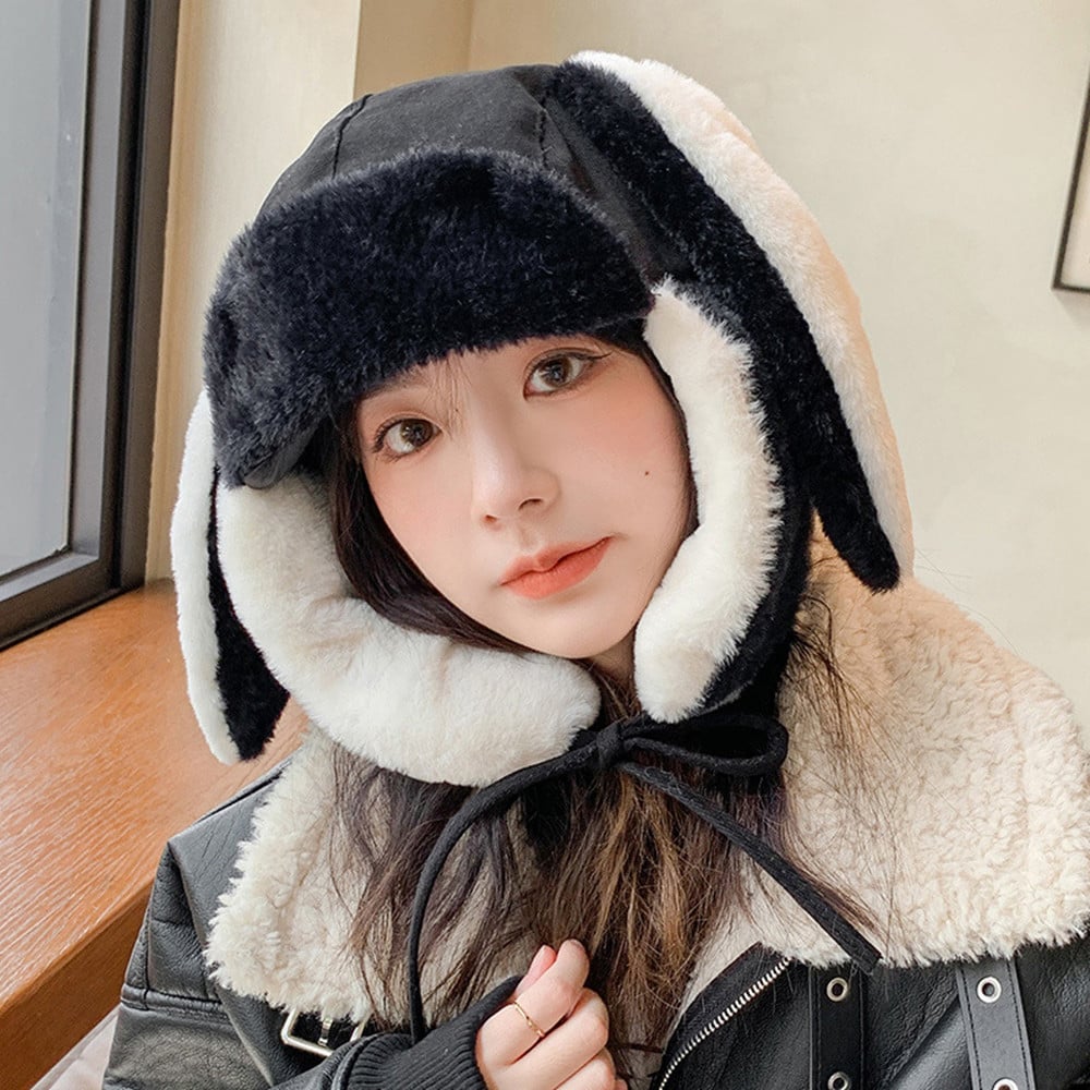 Cat Ear Leifeng Riding Hat - Cute Dome Style for Women