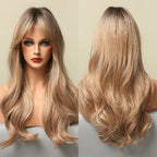 Fashionable Women's Chemical Fiber Wig - side view