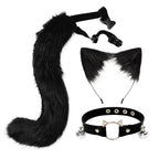Faux Cat Ear Headband & Fox Tail Accessory Set - packaging view