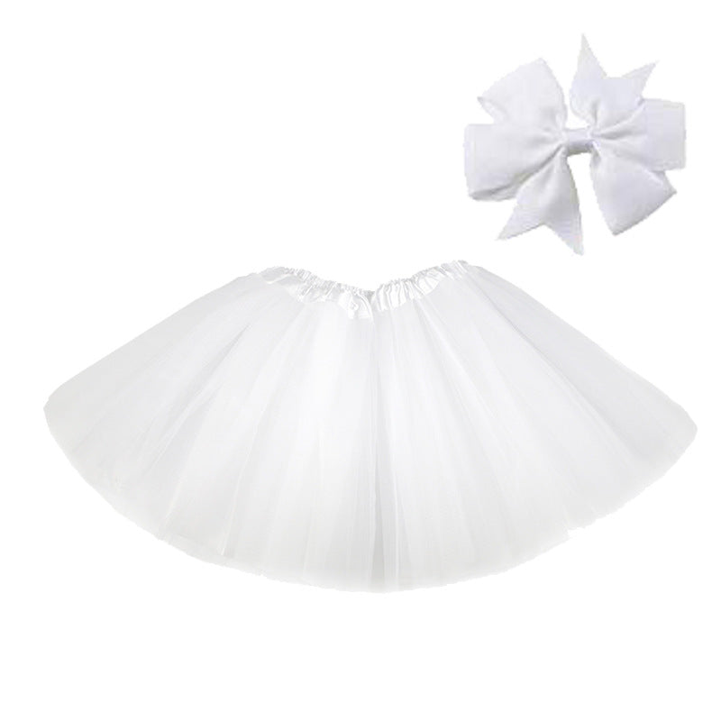 Children's Mesh Tutu Skirt - A-Line Polyester Party Wear